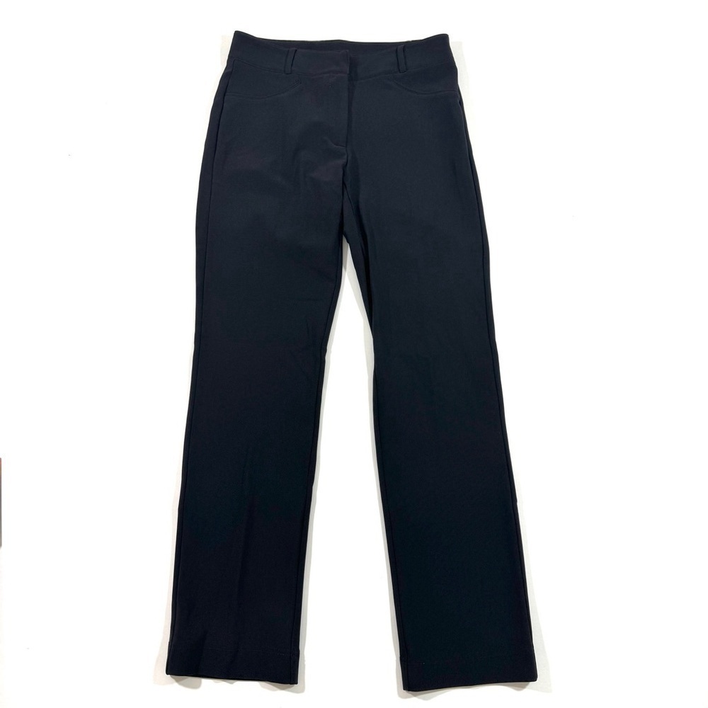 Boston Proper Beyond Travel Straight Leg Pants Black